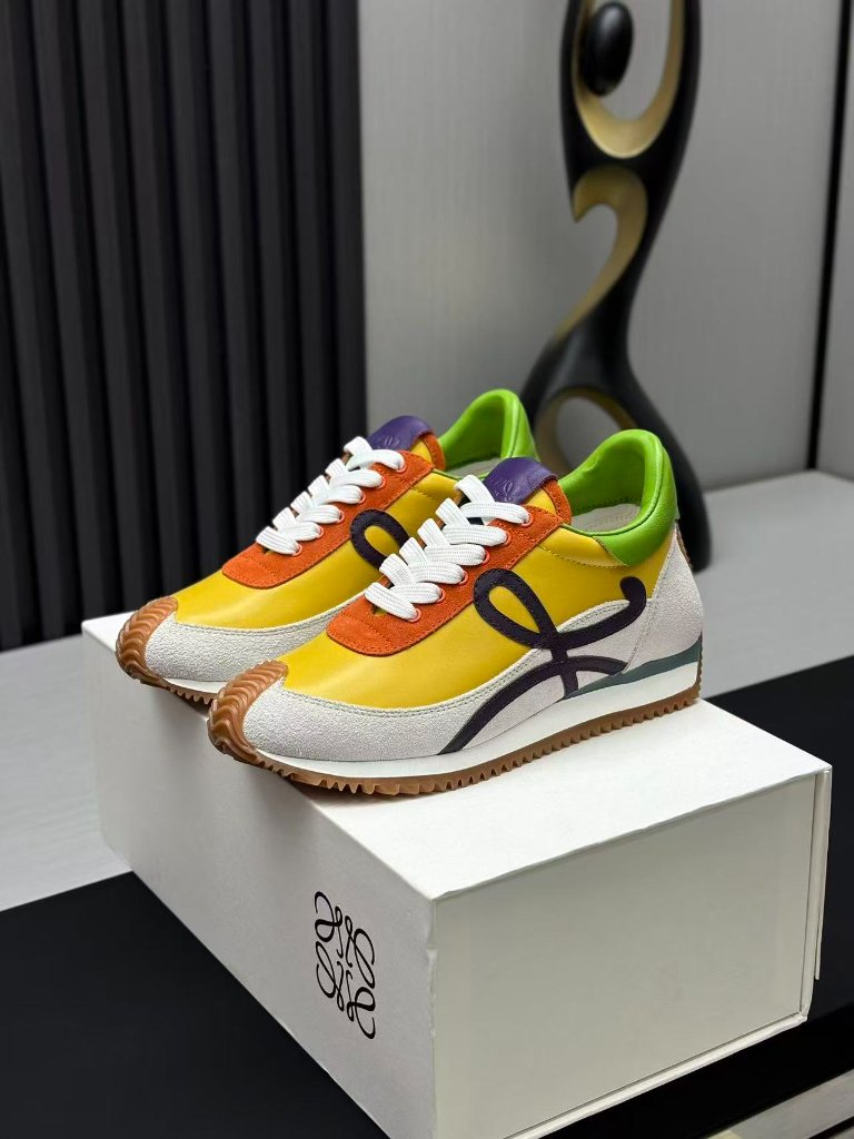 Loewe Colorblock Flow Runner Sneakers